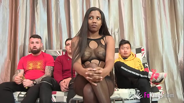 Cuban ebony babe needs a good dick, and she can only find it at FAKings!