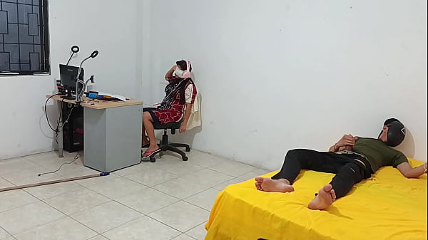 step sister sitting while I masturbate for her