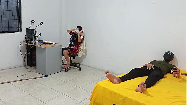 step sister sitting while I masturbate for her