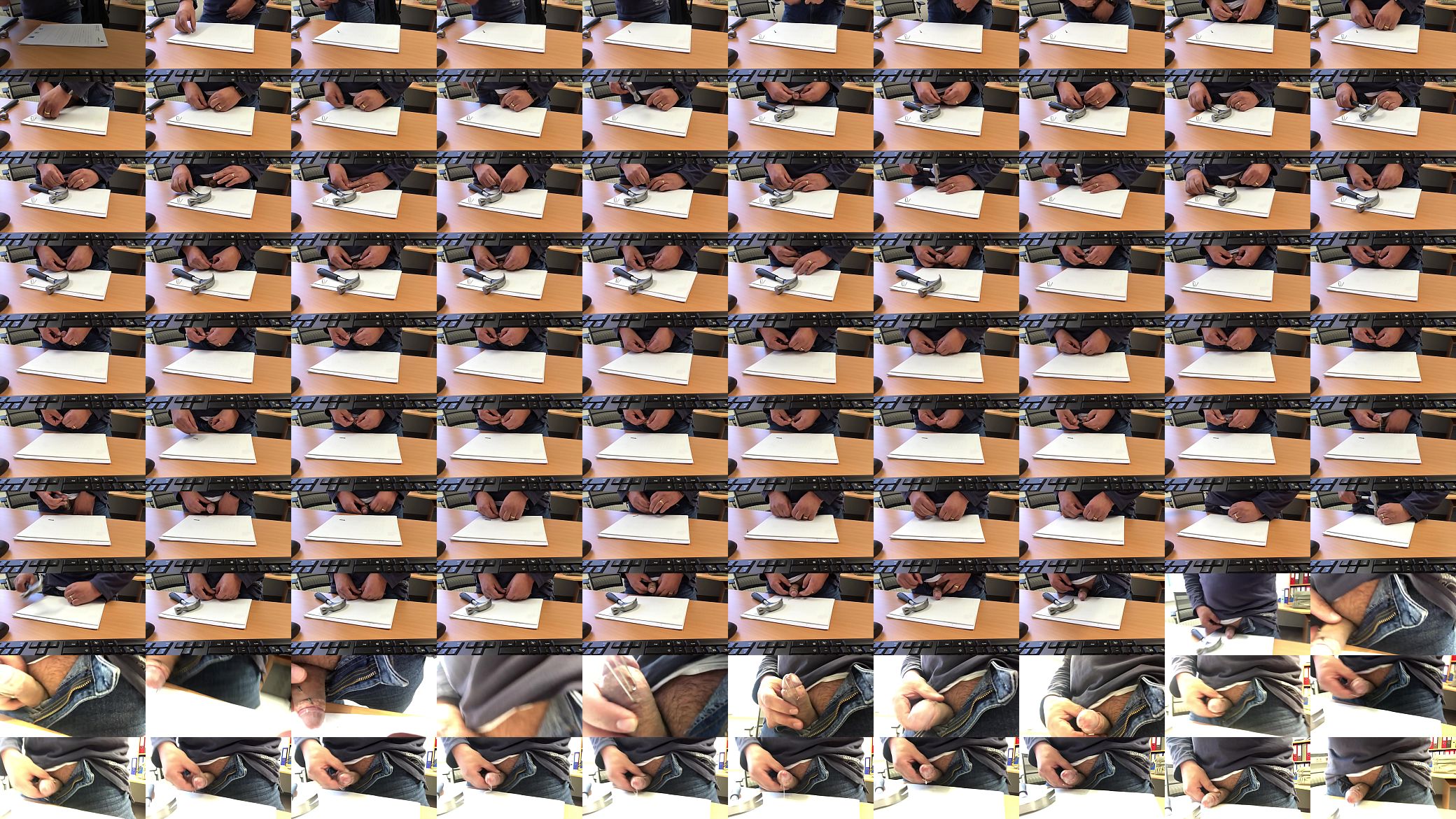 Nail and Cum at Office 预览图