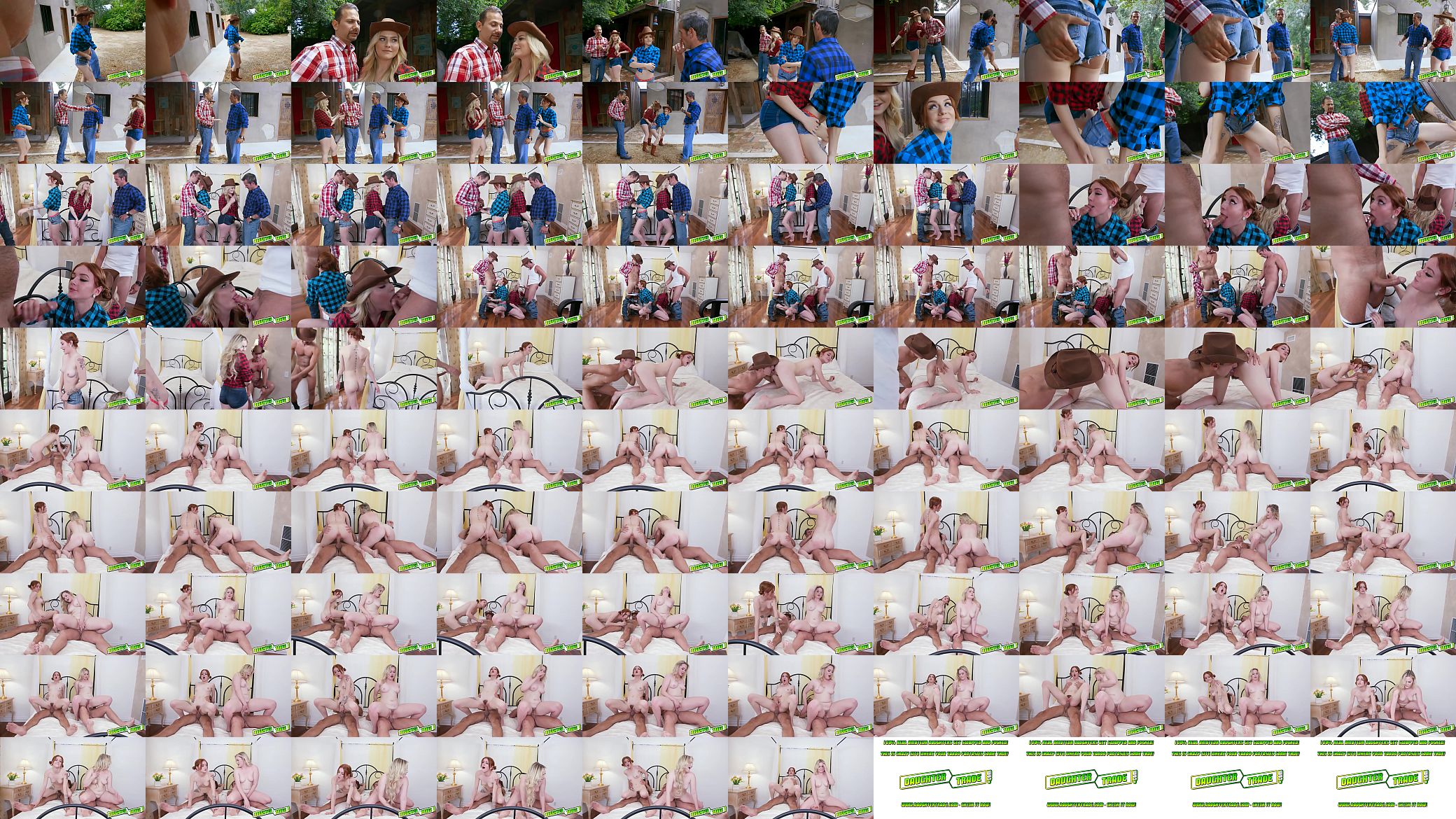 Britney and Rosalyn do some crazy rides bouncing up and down on each others big dicks 预览图