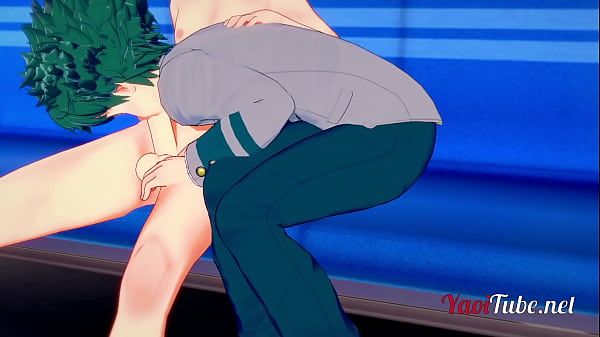 Download Video - Boku no Hero Academia Yaoi - Midoriya Izuku &lpar;Deku&rpar; and Uzumaki Having Sex in the underground Blowjob&comma; Bareback Creampie 1-2 &period;