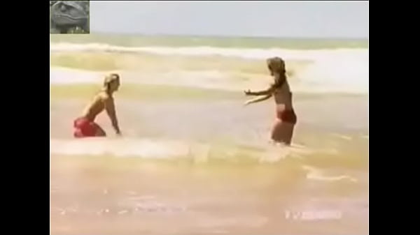 Hot new thongs on the beach