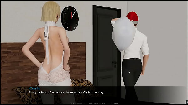 The Headmaster's christmas eve [Christmas PornPlay Hentai game] Ep.3 Santa having an christmas orgy with virgin students