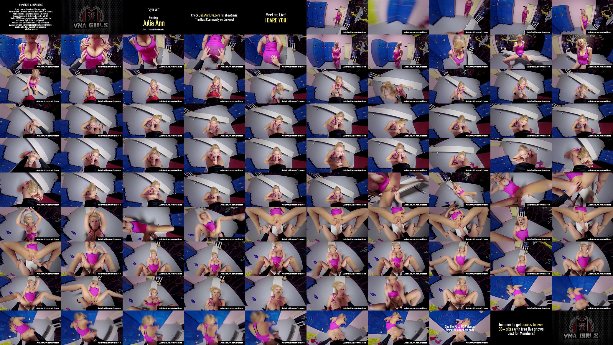 Sex Bomb Milf Julia Ann Pussy Fucks Young Stud In Gym! 预览图