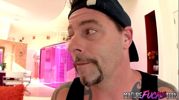Mature Man Shoots Cum All Over Young Cheerleader Aurora Monroe