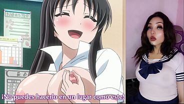 Download Video - Le crecen los pechos y ahora todos se la quieren coger - Hentai  02