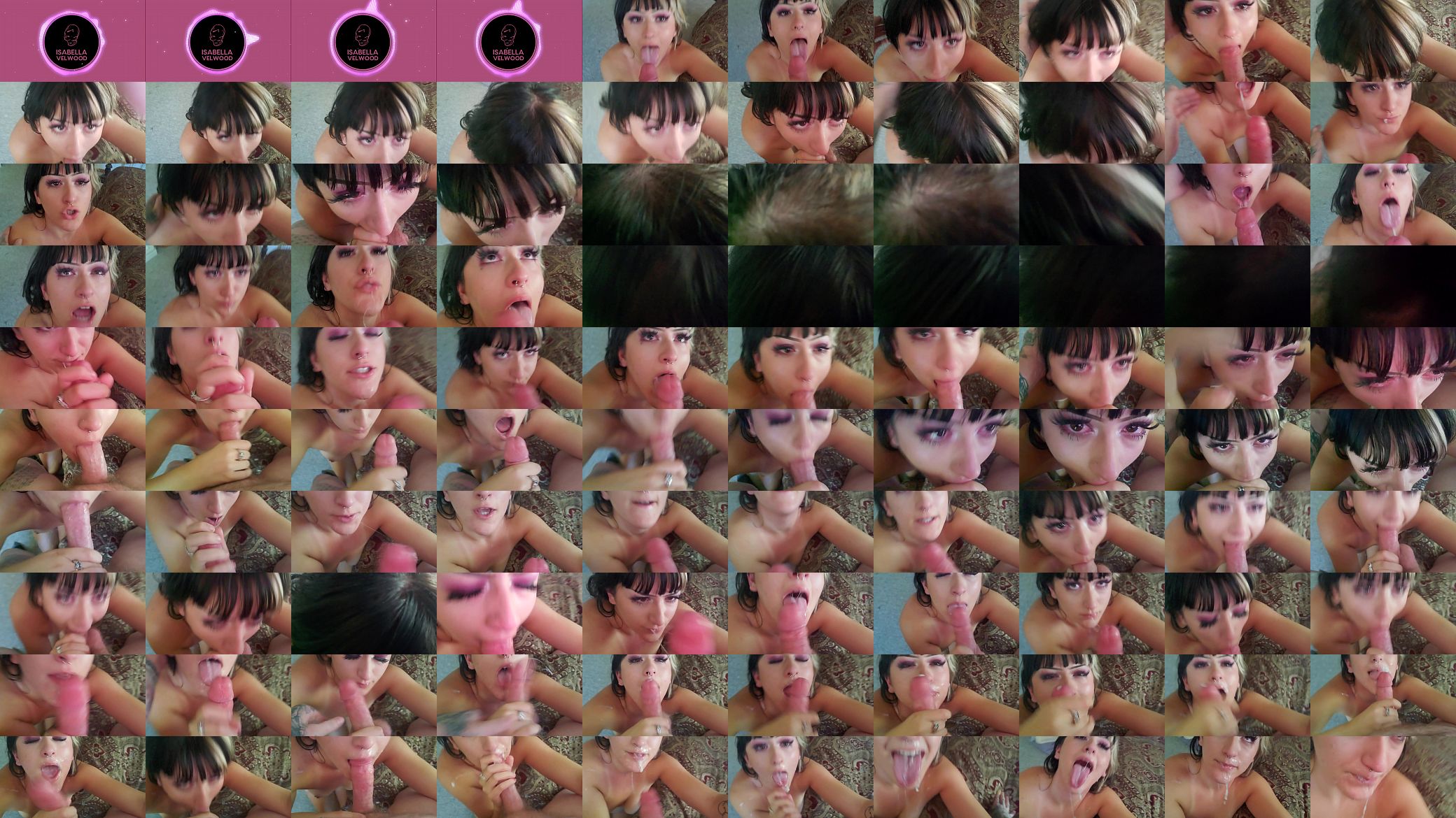 Emo teen isabella velwood gets a messy facial 预览图