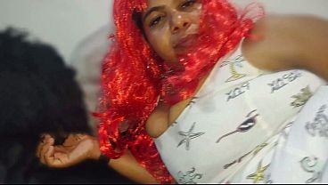 Goon Room 3some 2 Giantess Booty Latinas