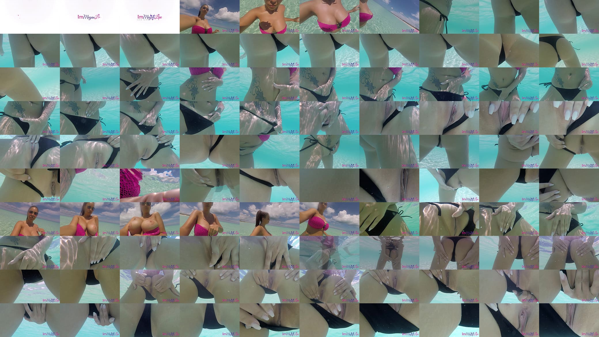 UNDERWATER CLOSEUP TEASE - ImMeganLive 预览图
