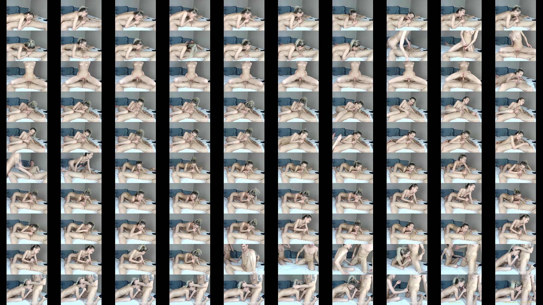 #2 Young couple has sex in front of public camera 预览图