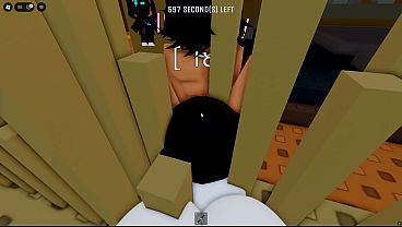 Threesome with a petite goth girl in Roblox Thumbnail