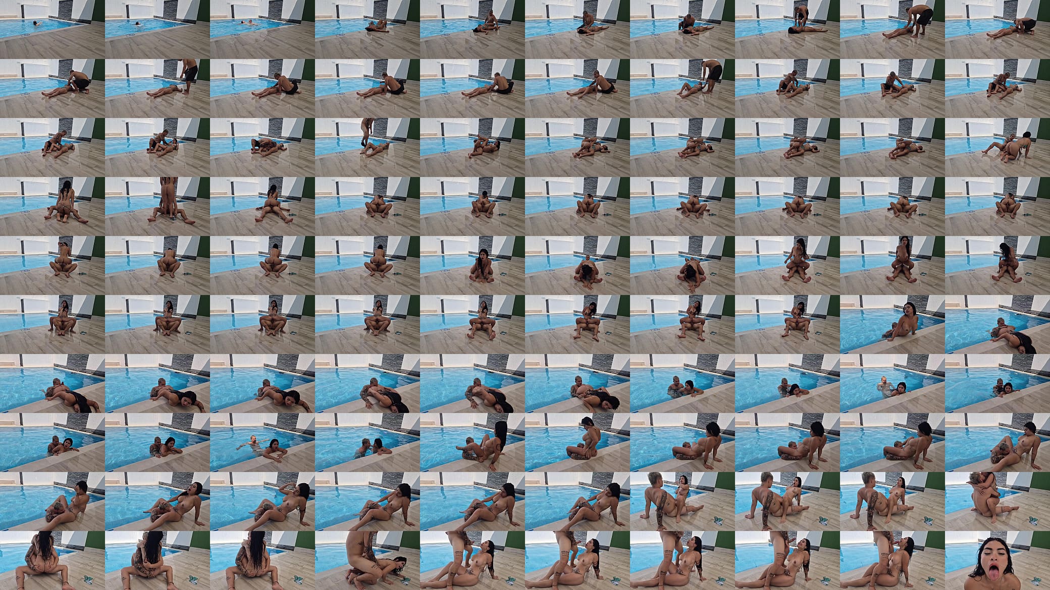 Horny Colombian woman fucks the lifeguard after he helped her - ALEJA AND AAROON 预览图