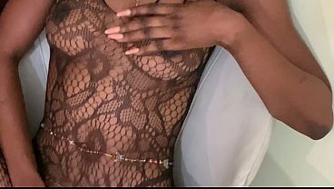 Fresh vagina with bullet vibrator in a competition