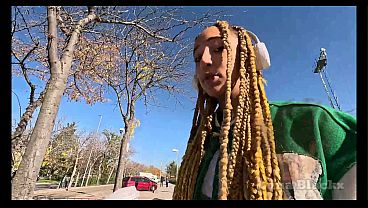 I Meet a Guy on the Street and he Destroys my Pussy and Makes me Drink his Cum - Luna Blackx