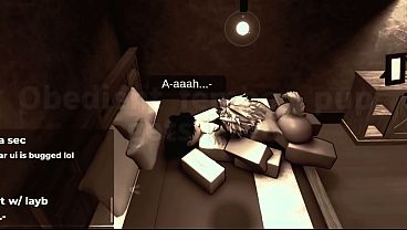 Download Video - &lbrack;ROBLOX&rsqb; Obedient femboy pup gets bred