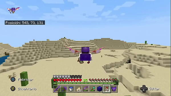 Volando en minecraft antes de la 1.18