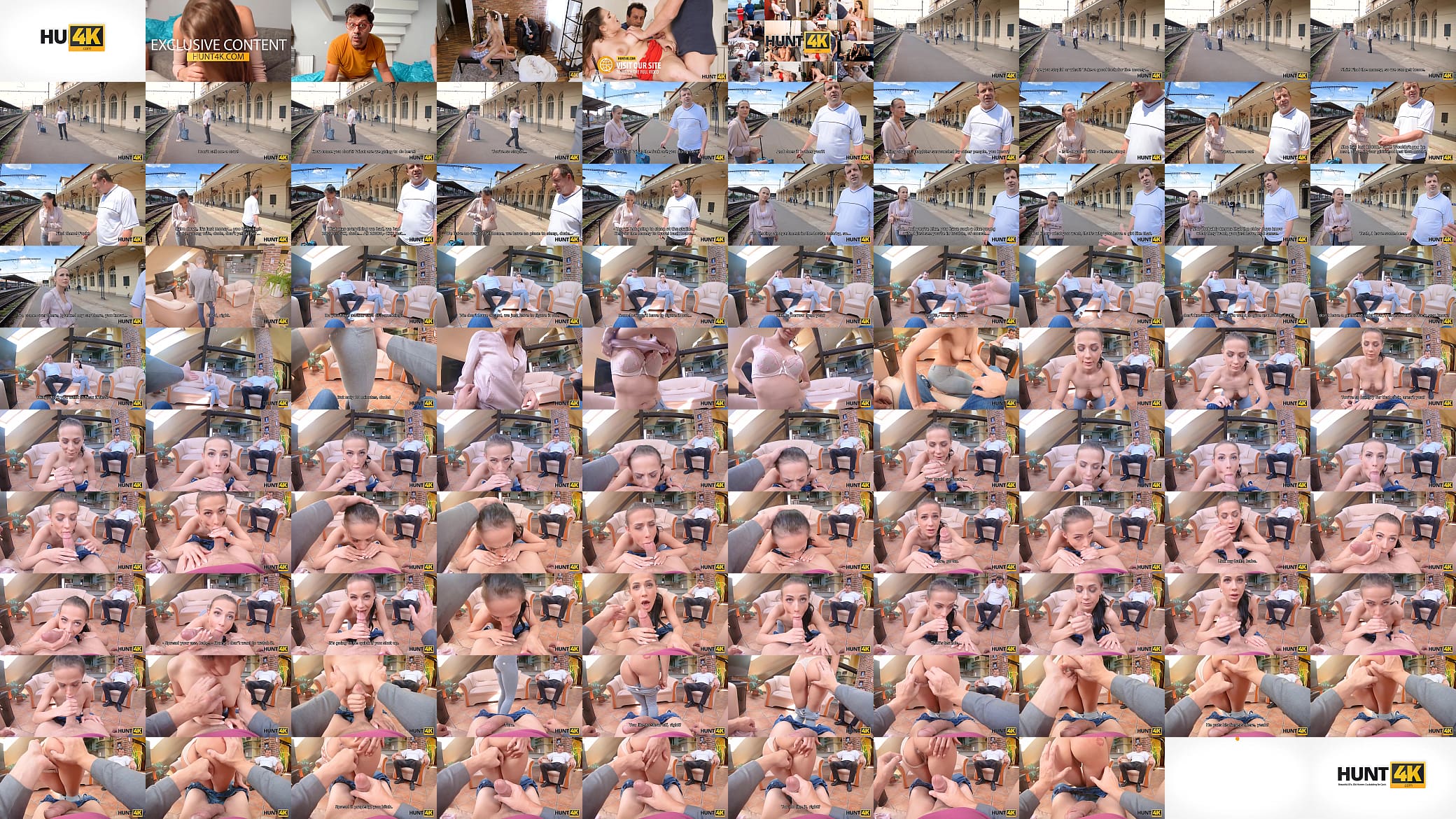 HUNT4K. Lovers need cash for tickets and decide to do dirty things 预览图