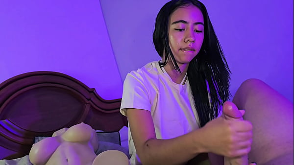 My coworker wants to be my sex toy when she catches me using my doll- Tantaly