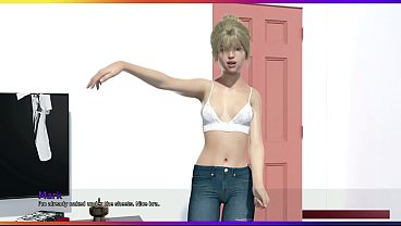 私の寮46号室 - スカーレットとダフネとの初めての3Pセックス パート3
