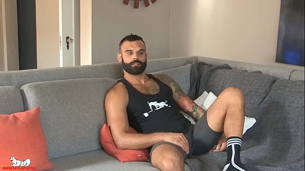 Download Video - Drake reaches back and begins fingering his tight furry hole