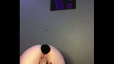 Cute Stacked Teen Plugs Her Tight Ass With Her Bunny Tail Before Fucking Herself With Her Anal Dildo | The Panty Bank - Used Panties