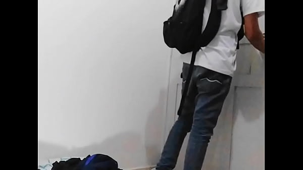 Download Video - Masculine guy undressing&period;&period;&period; But in the end&comma; turn into a sexy skinny latin