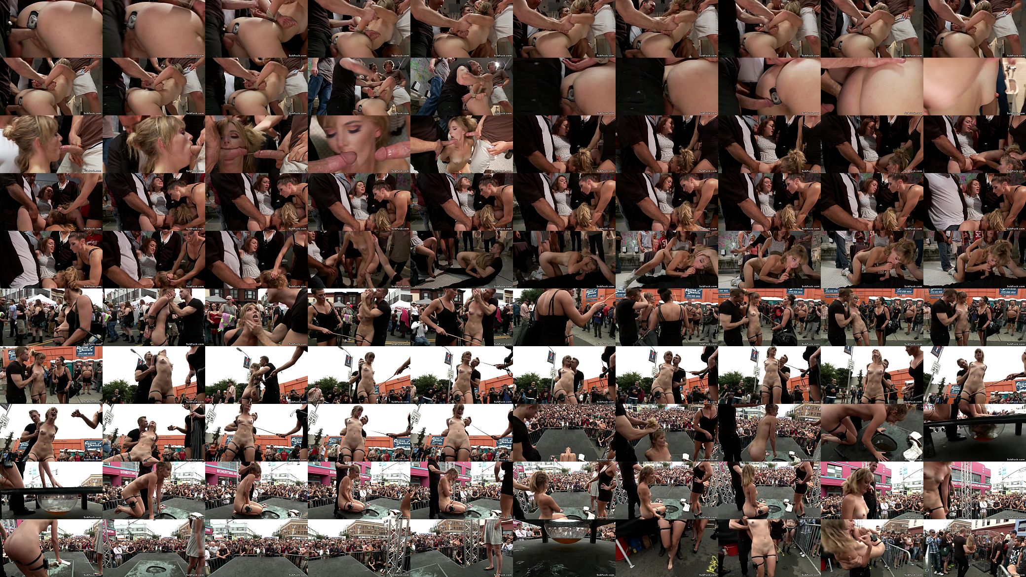 Group bdsm fuck in public restroom 预览图