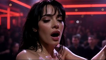 Sluts Amateur Stripper Show in front of men - AI Generator