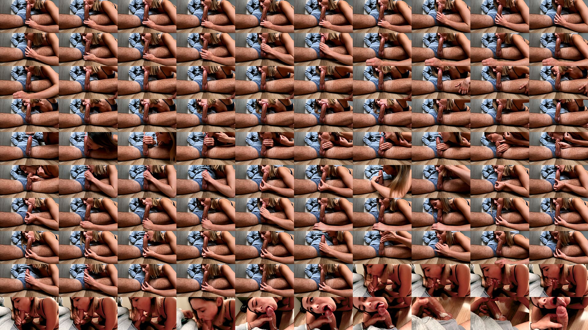 Swallowing Five Multiple Cum Loads! Extremely Fast Ruined Cumshots! 预览图