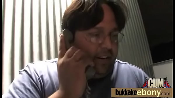Bukkake ebony babe group fucking 12
