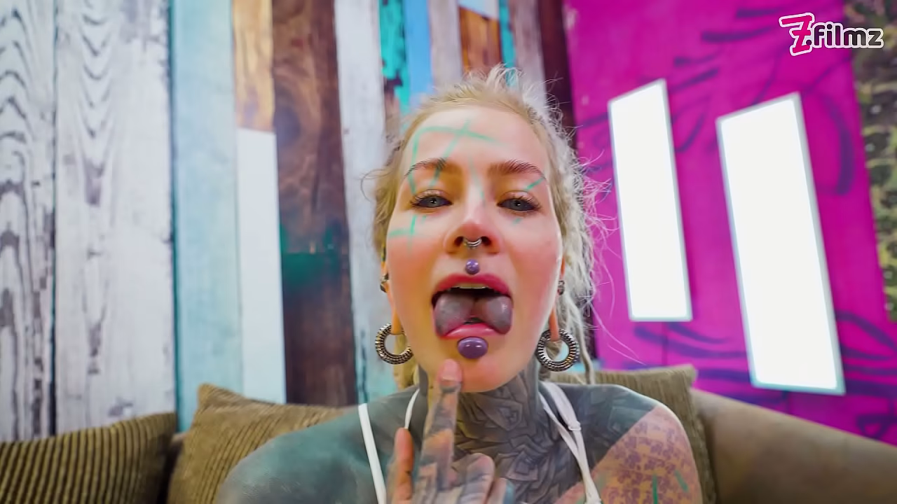 White Lingerie Anal Queen Masturbates Hard &ndash_ Tattoos &amp_ Heels Edition