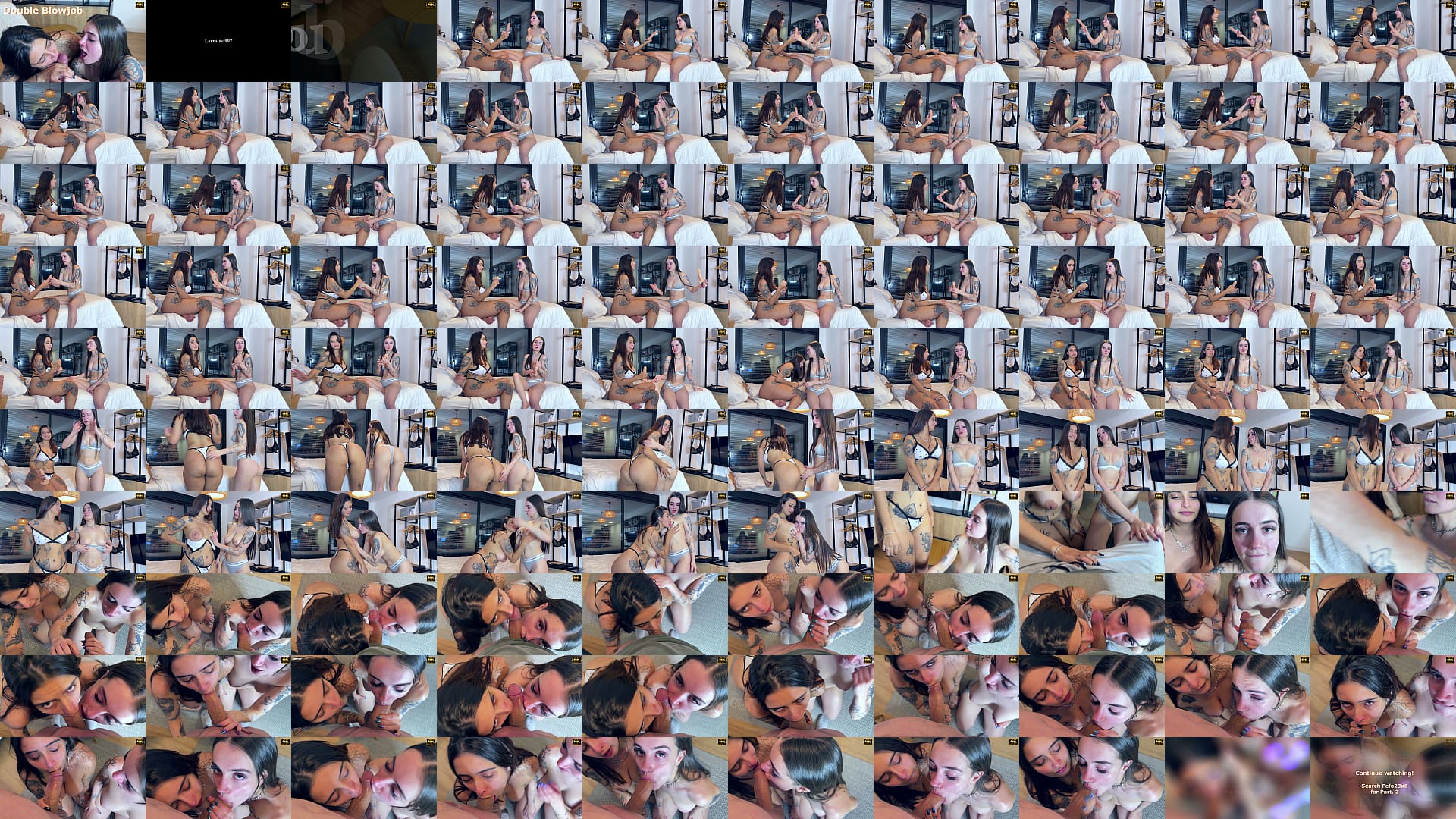 DOUBLE BLOWJOB (ft. Chavitaxxx &amp; Lorraine997) Part.1 预览图