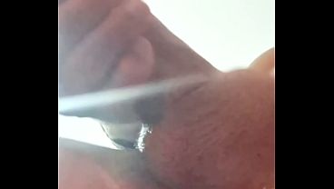 I love playing with my huge cock until I cum.