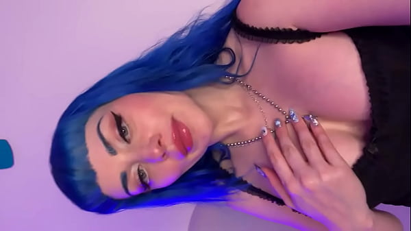 Goth Blue Hair Big Tits Ass Slut Blowjob and Fuck Night Club (100% AI Generated)