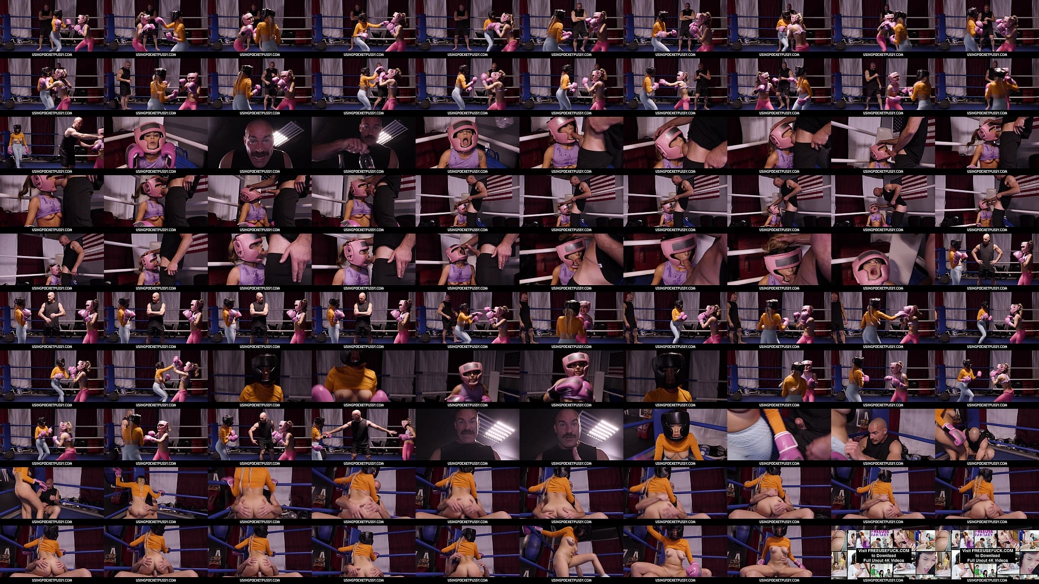UsingPocketPussy - FreeUse Girls Fucked By Coach While Boxing - Summer Vixen, Gia Dibella 预览图