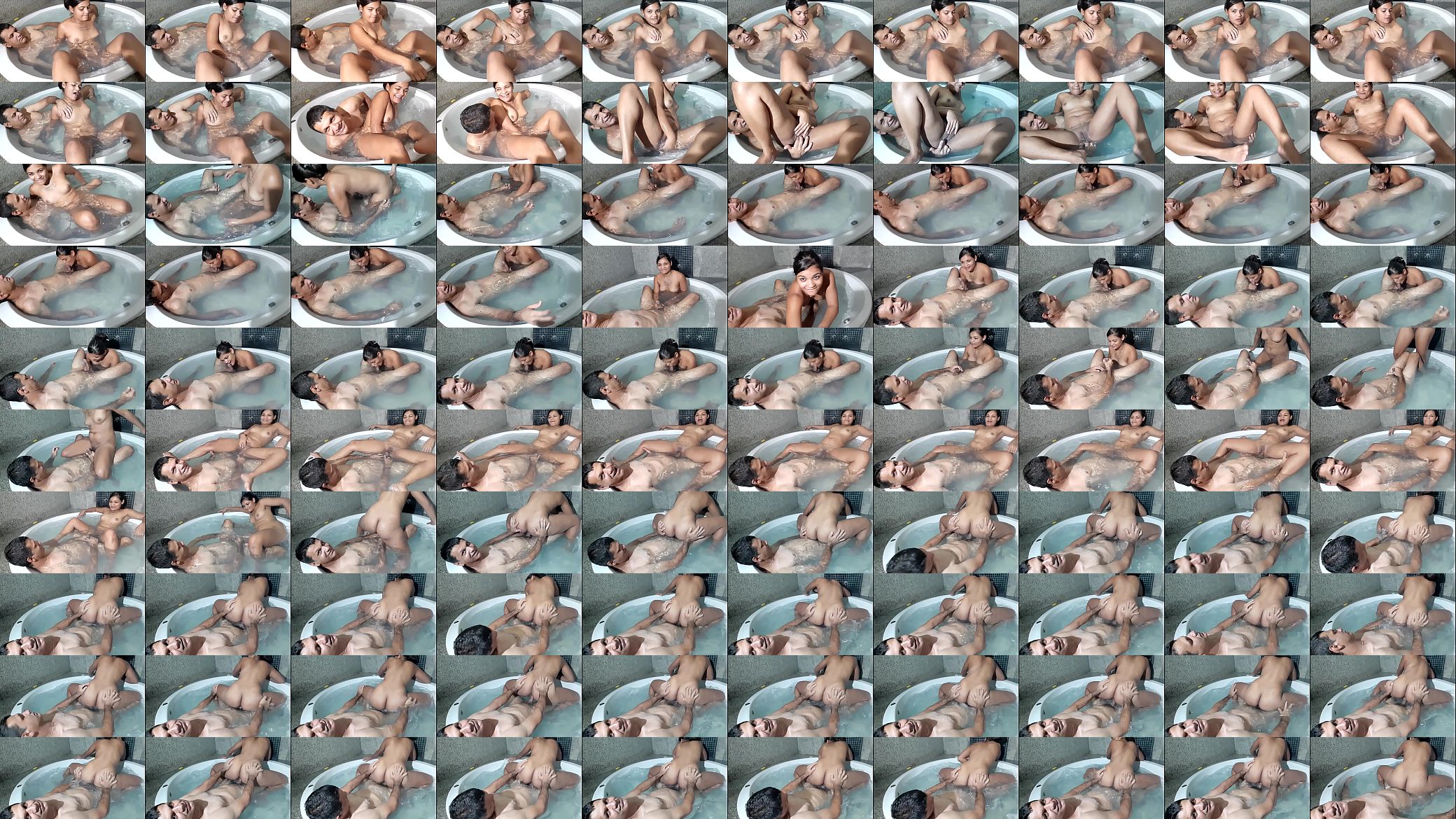 Tigresa safada na banheira com o marido gozando 预览图