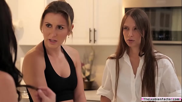 TheLesbianFactor.com - Brunette babe tribs with lesbian officer