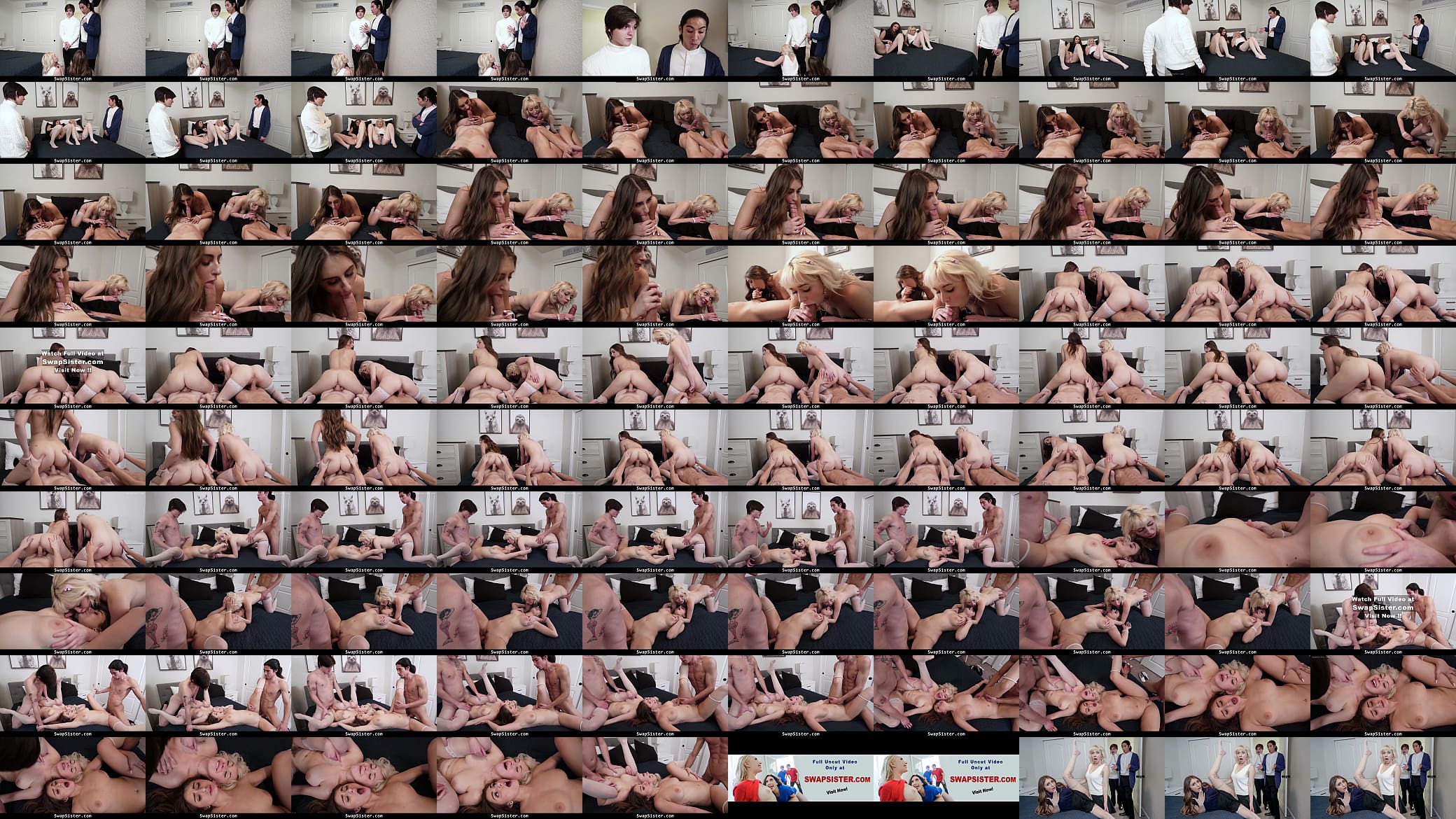 Penelope Kay and Ava Sinclaire Are Little More Curious About Sex - Swapsister 预览图