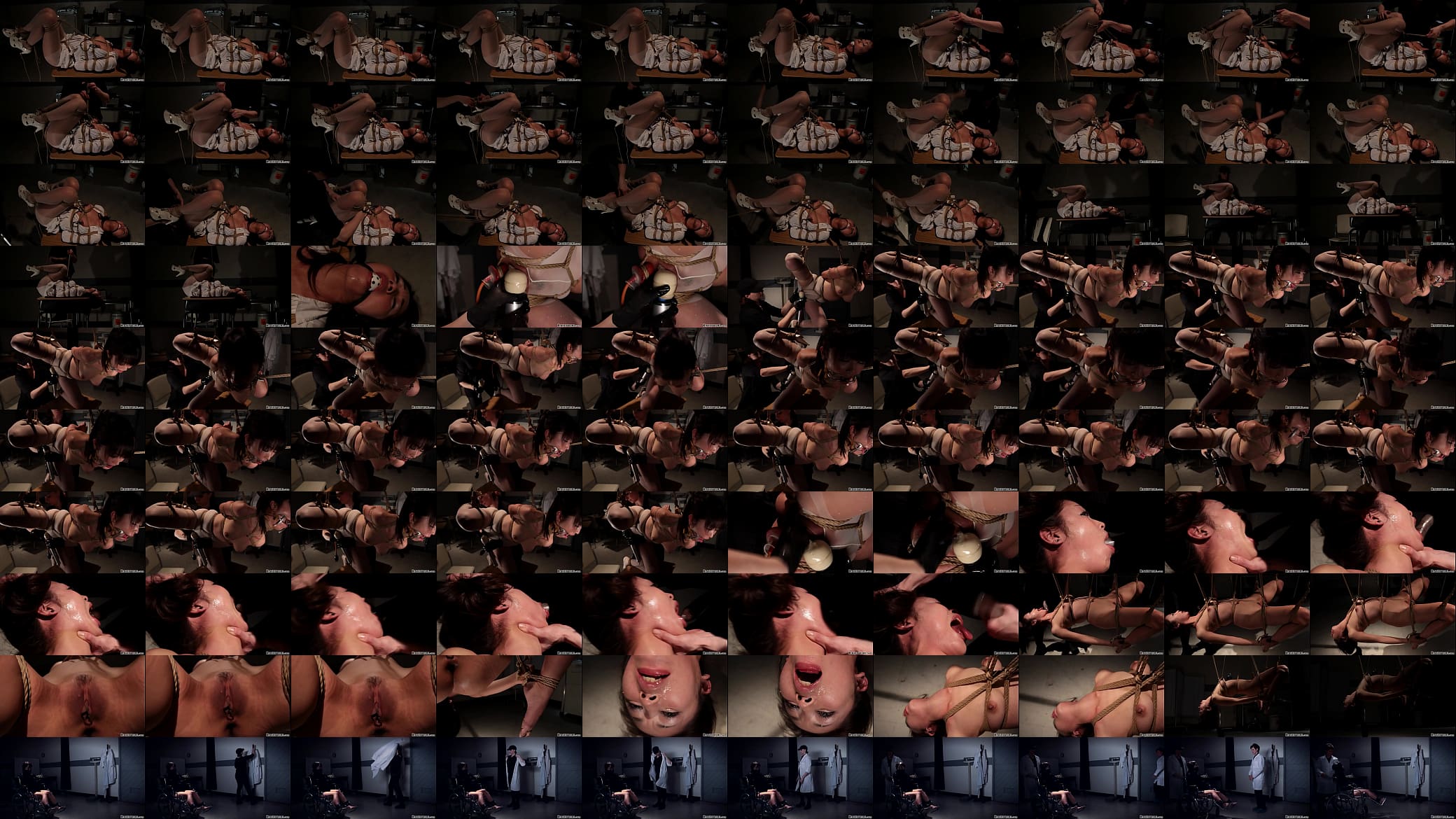 Bound hung Asian nurse tormented 预览图