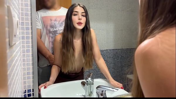Before going to the movies with my boyfriend, I have sex with my fat 46-year-old stepfather in the bathroom.