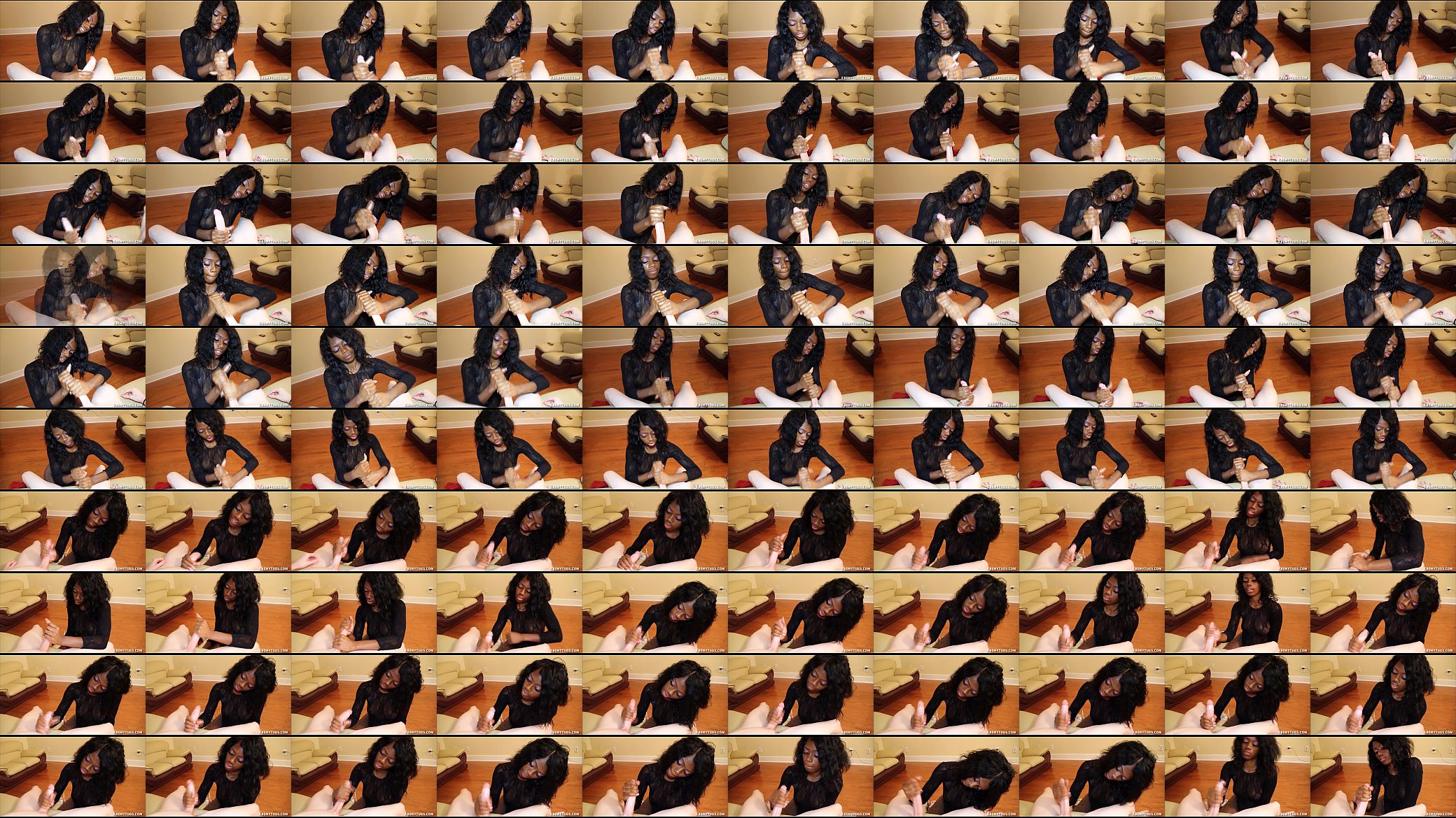 Teen Ebony Loves Big Boners 预览图