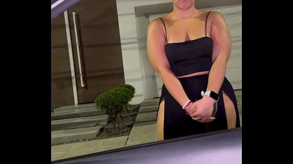Stranger fucks young Colombian after disco sex in public car