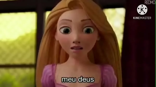 Rapunzel Tranzando pela primeira vez (legendado)