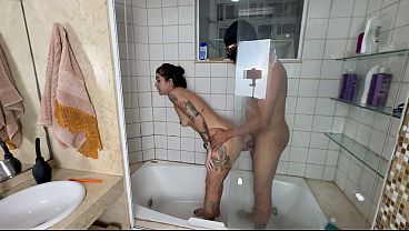 free BBC spied me and got so horny that fucked me very hard everywhere! bareback ! 10 min