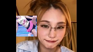 Look into her eyes and masturbate to the rhythm of her hand.