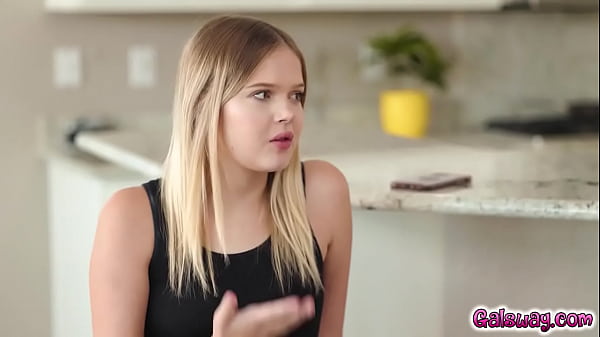 Download Video - Coco Lovelock sensually undresses Kit Mercer and eats her pussy out on the kitchen counter