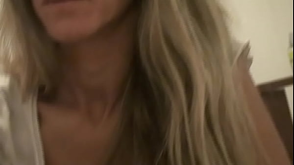 divine blonde jerking off