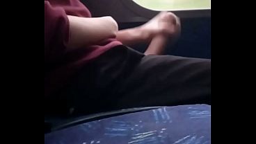 Download Video - Risky exhebitionist thrill on public bus