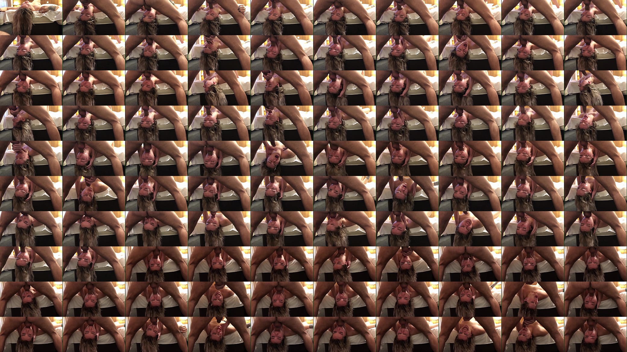 CHEATING slut FACE FUCKED while her boyfriend is away! 预览图
